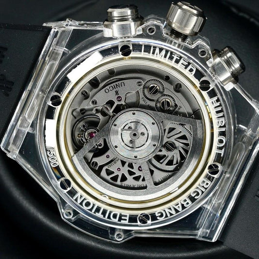 Hublot Big Bang Unico 411.JX.4802.RT Sapphire Skeleton Rubber Strap 45mm Used (Very good) | No original box | No original papers $32,000