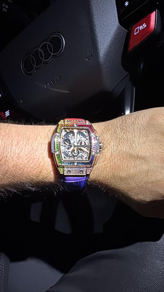 Hublot Spirit of Big Bang King Gold Rainbow 42mm WATCH AND E-WARRANTY