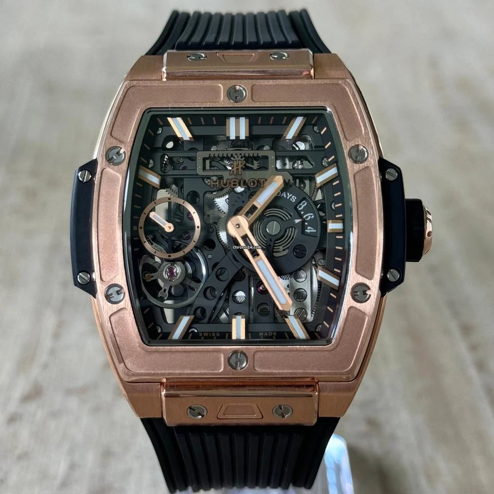 Hublot Spirit of Big Bang Meca-10 King Gold - Full Set - 614.OX.1180.RX Stunning and Immaculate Full Set