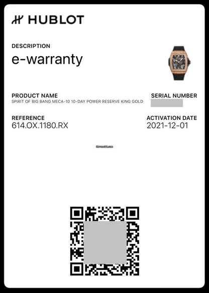 Hublot Spirit of Big Bang Meca-10 King Gold - Full Set - 614.OX.1180.RX Stunning and Immaculate Full Set