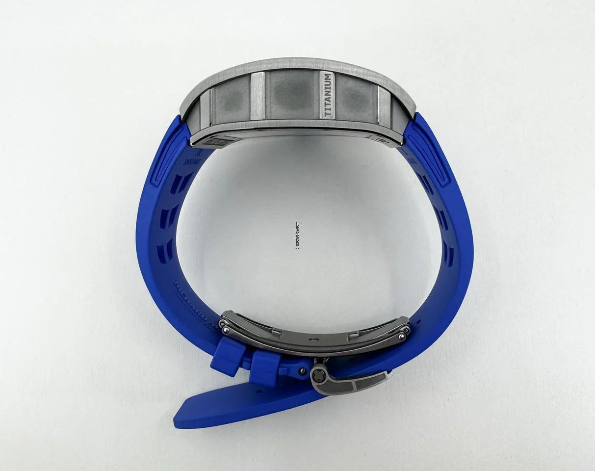 Richard Mille RM 030 Automatic Declutchable Rotor Blue Strap RM 30-01 Condition: New | Original box | Original papers