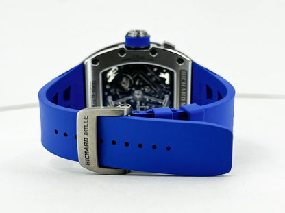 Richard Mille RM 030 Automatic Declutchable Rotor Blue Strap RM 30-01 Condition: New | Original box | Original papers
