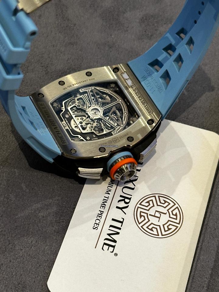 Richard Mille RM 011 Automatic Winding Flyback Chronograph Gmt Condition: Like new & unworn | Year of production 2021 | Original box | Original papers