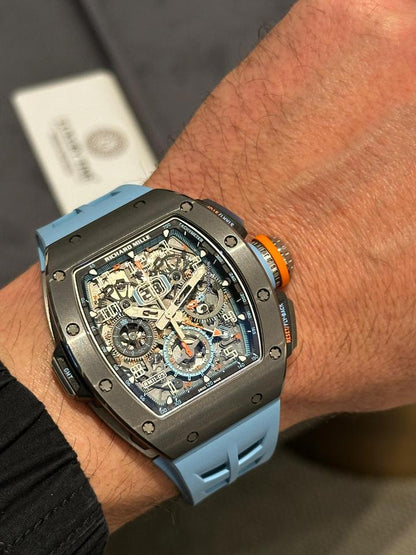 Richard Mille RM 011 Automatic Winding Flyback Chronograph Gmt Condition: Like new & unworn | Year of production 2021 | Original box | Original papers