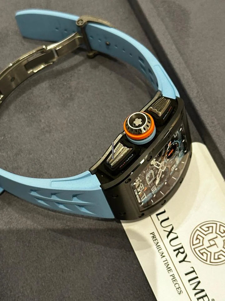 Richard Mille RM 011 Automatic Winding Flyback Chronograph Gmt Condition: Like new & unworn | Year of production 2021 | Original box | Original papers