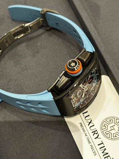 Richard Mille RM 011 Automatic Winding Flyback Chronograph Gmt Condition: Like new & unworn | Year of production 2021 | Original box | Original papers