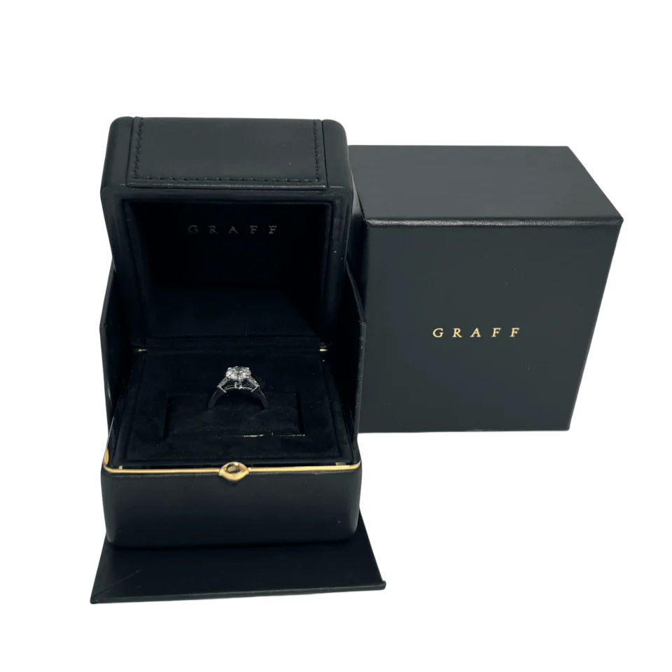 Graff Promise Diamond Platinum Engagement Ring