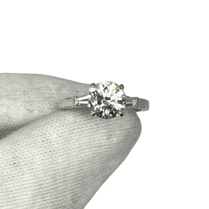 Graff Promise Diamond Platinum Engagement Ring
