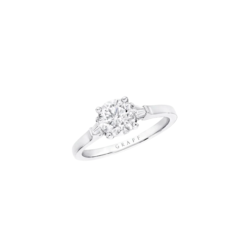 Graff Promise Diamond Platinum Engagement Ring