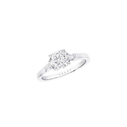 Graff Promise Diamond Platinum Engagement Ring