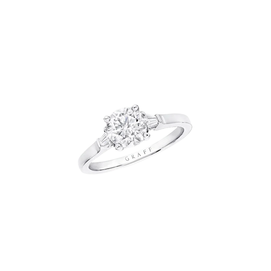 Graff Promise Diamond Platinum Engagement Ring