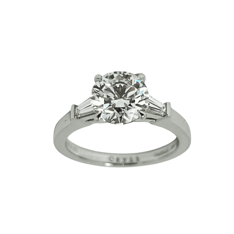 Graff Promise Diamond Platinum Engagement Ring