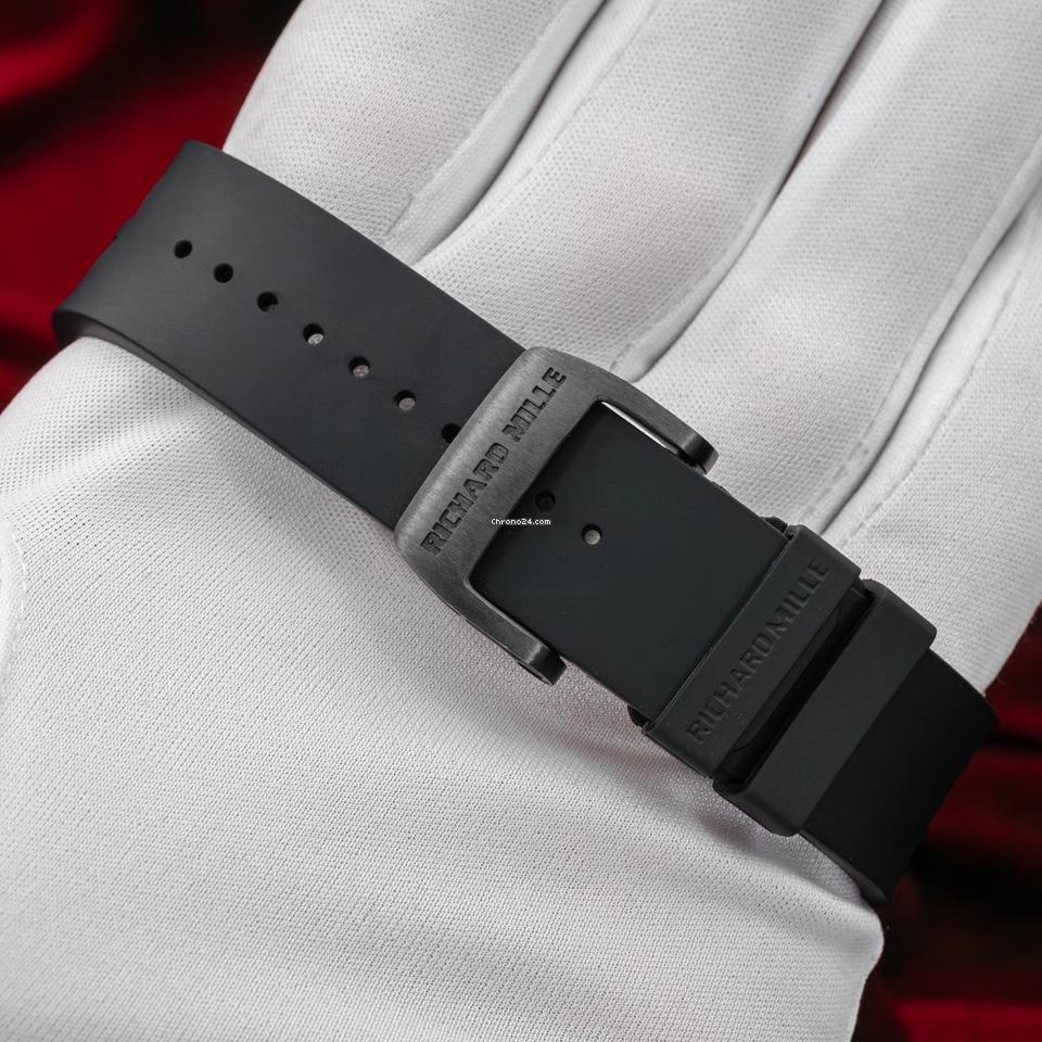 Richard Mille RM 011 Black Phantom Limited 1 of 50 Complete Set RM 11 RM011 Used (Very good) | Original box | Original paper