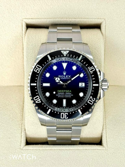 Rolex Sea-Dweller Deepsea NEW 2025 Deepsea "James Cameron" 44mm 136660 Blue Dial (STICKERED) Condition: New | Year of production 2025 | Original box | Original papers