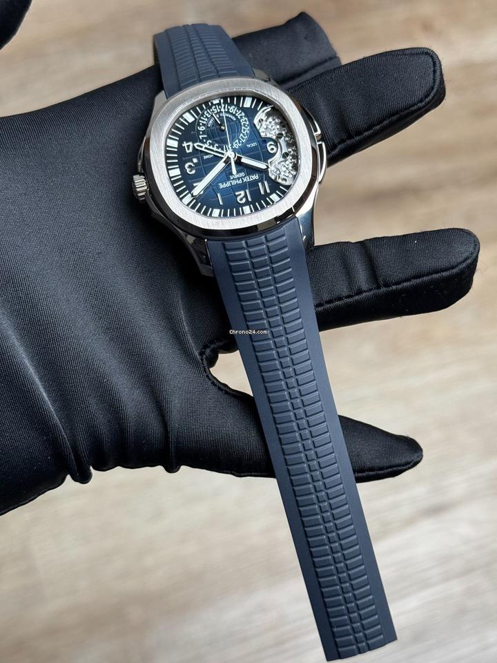 Patek Philippe Aquanaut Travel Time Advanced Research Aquanaut 2017 Like New 5650G-001 Advanced Research Aquanaut Blue Full Used (Very good) | Year of production 2017 | Original box | Original papers