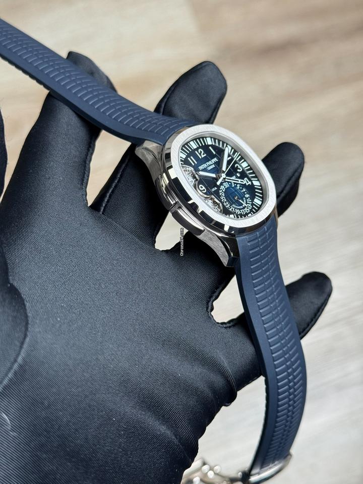 Patek Philippe Aquanaut Travel Time Advanced Research Aquanaut 2017 Like New 5650G-001 Advanced Research Aquanaut Blue Full Used (Very good) | Year of production 2017 | Original box | Original papers