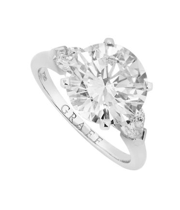 Graff Promise Diamond Platinum Engagement Ring