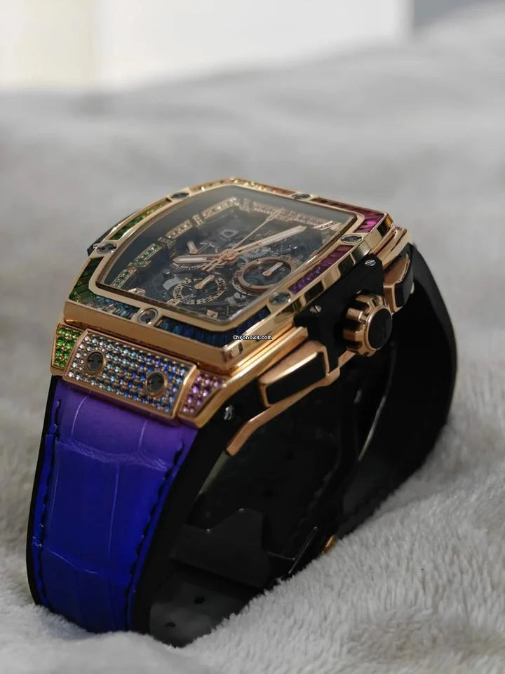 Hublot Spirit of Big Bang King Gold Rainbow 42mm WATCH AND E-WARRANTY