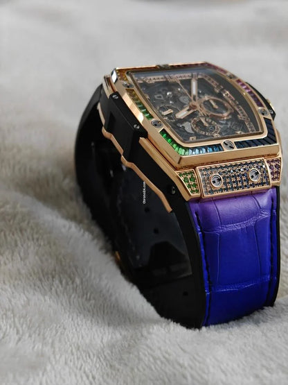 Hublot Spirit of Big Bang King Gold Rainbow 42mm WATCH AND E-WARRANTY