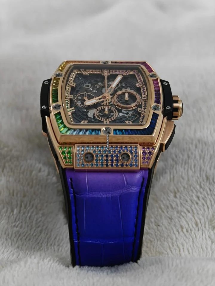Hublot Spirit of Big Bang King Gold Rainbow 42mm WATCH AND E-WARRANTY